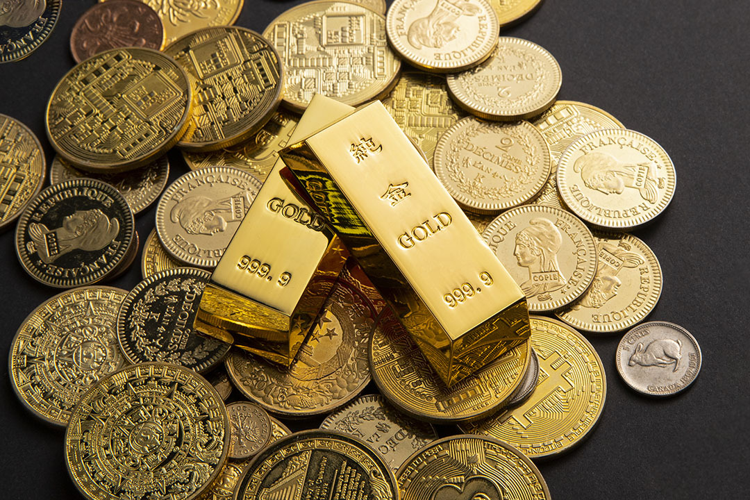 黄金，金币，金条