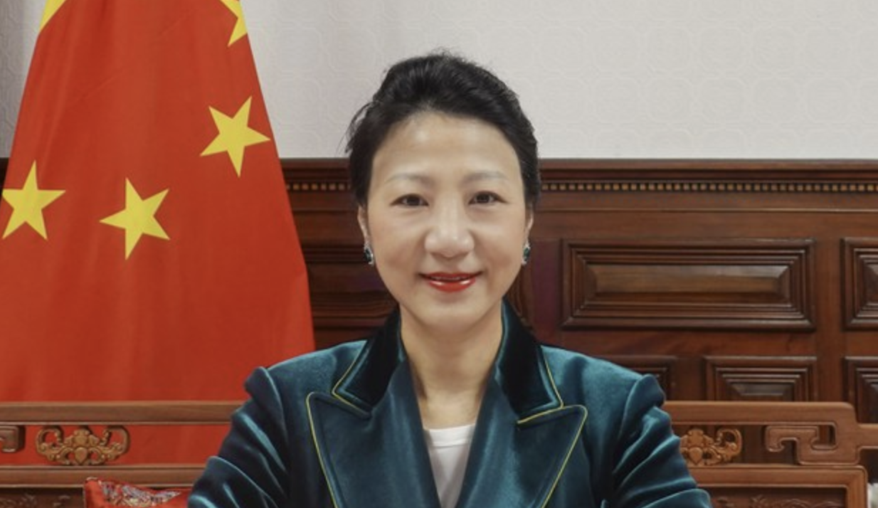 中国驻贝尔法斯特总领事张美芳