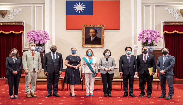 美国国会议长佩洛西8月初率团访台