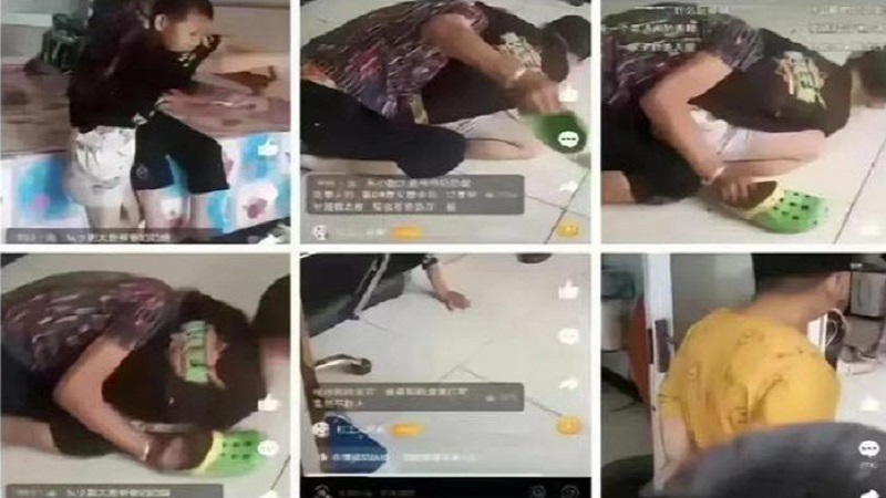 网传教唆熊孩子“勒死”奶奶 男孩们拍摄视频取乐