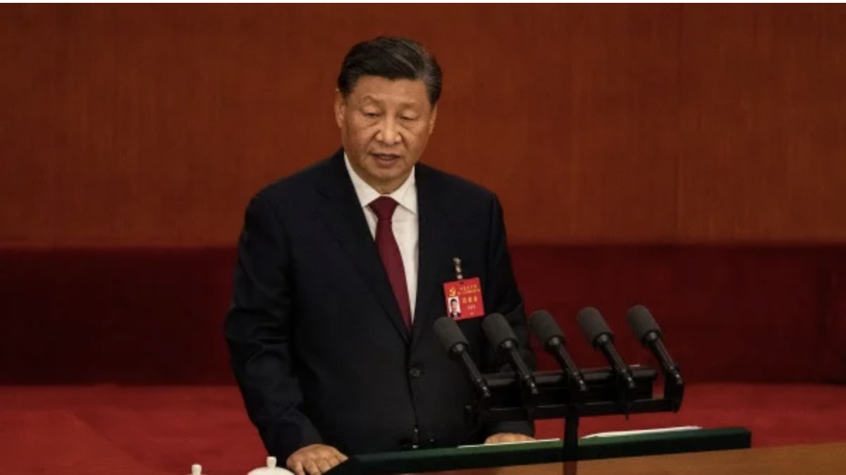习近平在中共二十大开幕式上讲话
