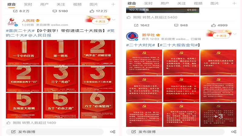 大陆官媒大赞二十大报告 对民间疾苦却毫不提及