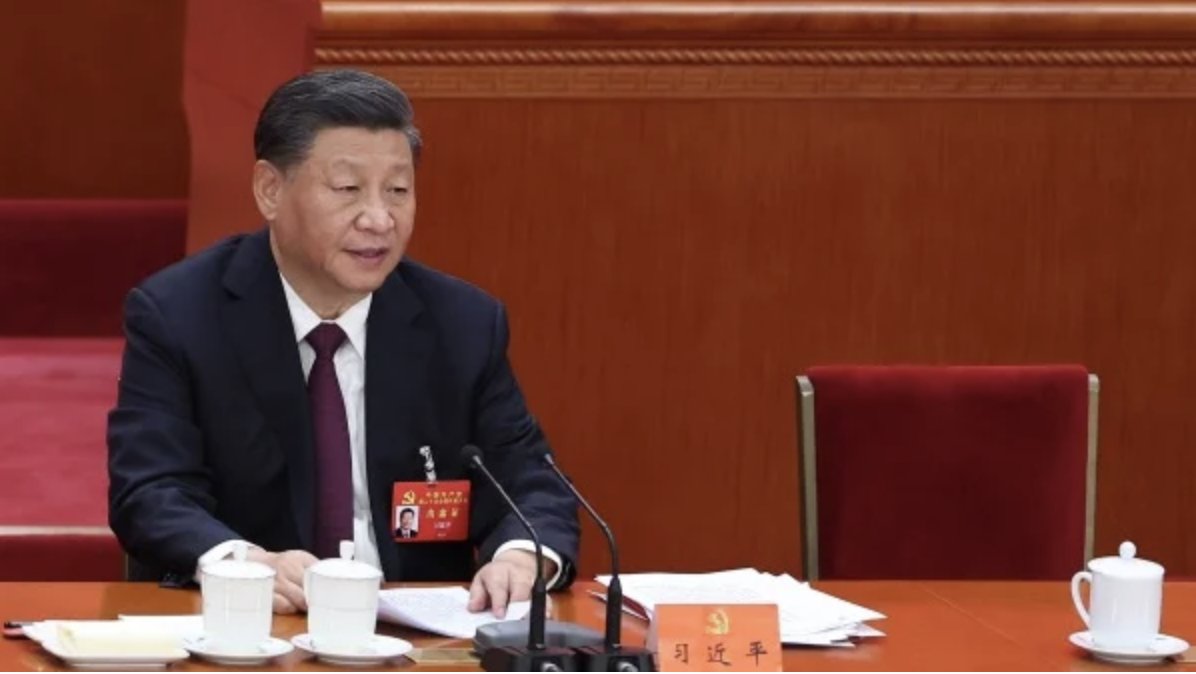 中共二十大一中全会上习近平第三次出任中央总书记