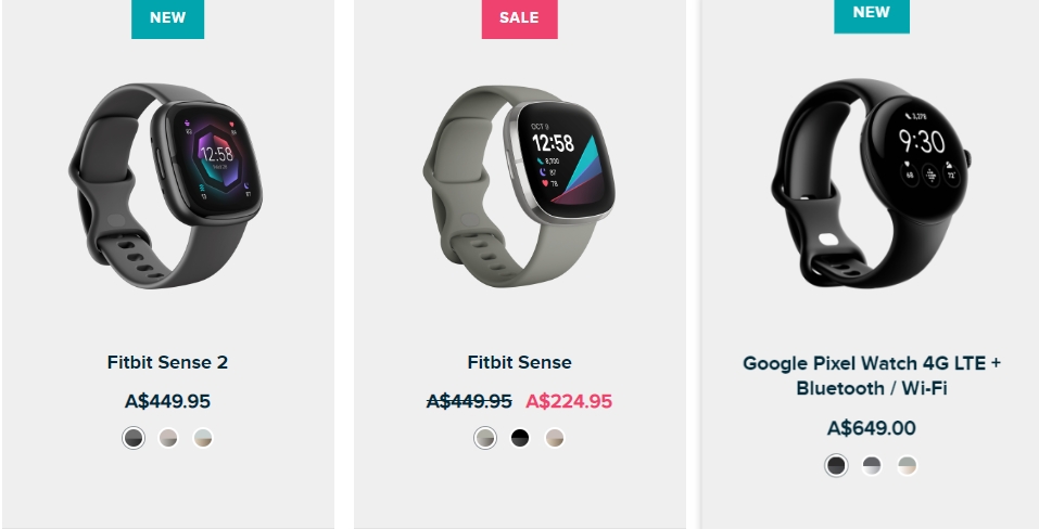 Fitbit 網頁