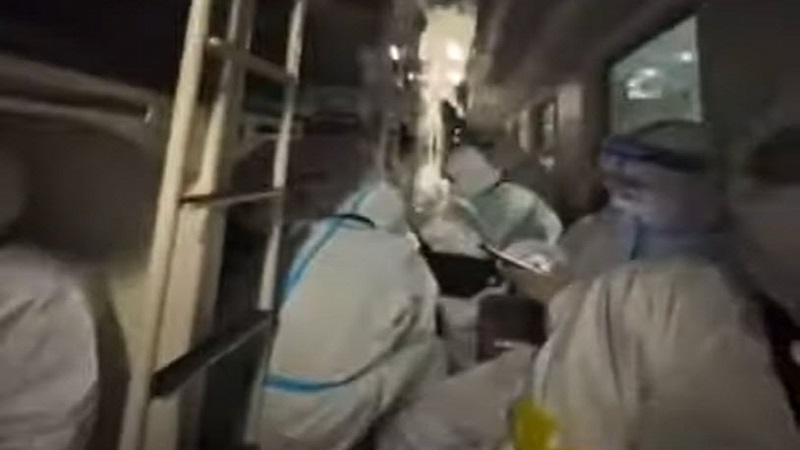 传内蒙高校爆疫将学生塞进火车 阴阳混宿情况恶劣
