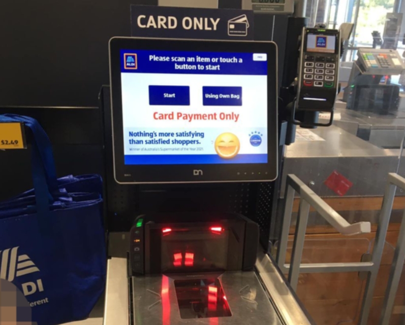 ALDI 自動收銀機