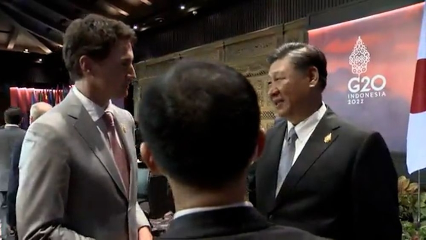 习近平，特鲁多
