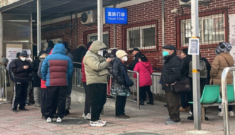 北京近日爆发大规模感染潮