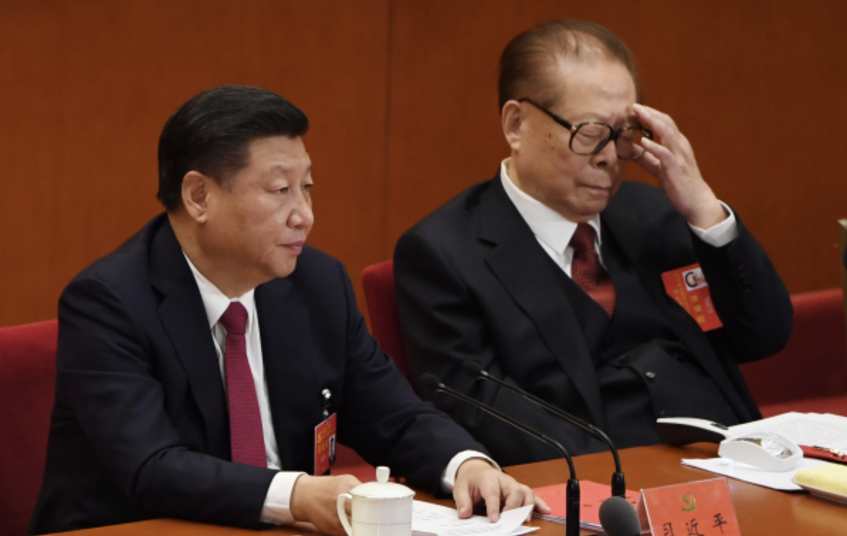 习近平与江泽民