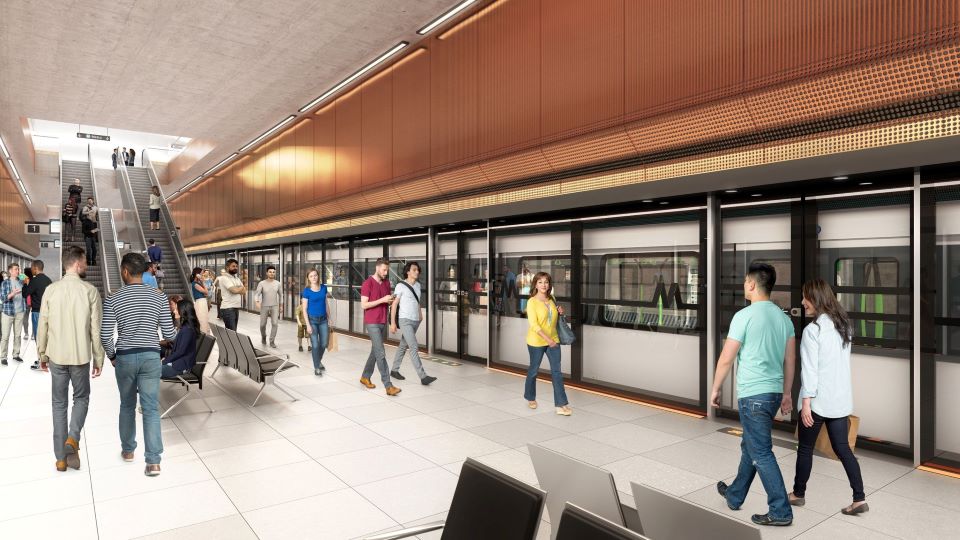 Sydney Metro,Martin Place,悉尼地铁,新地铁站