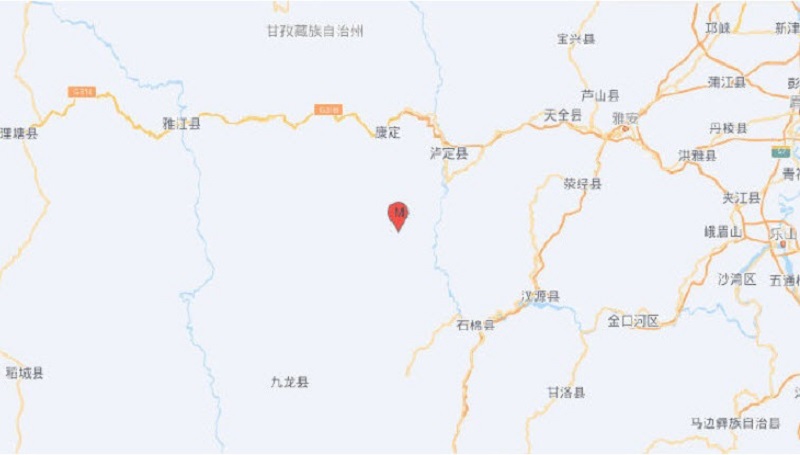 四川甘孜州发生5.6级地震