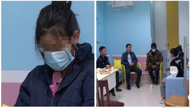 未成年少女被父母卖掉。
