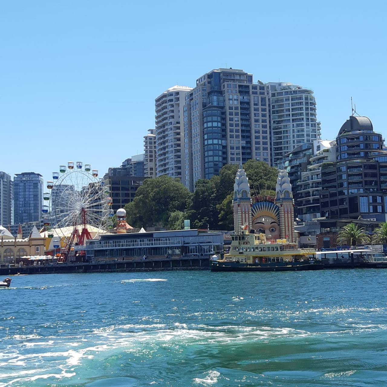 悉尼 蓝天 大海 街景 旅游 luna park