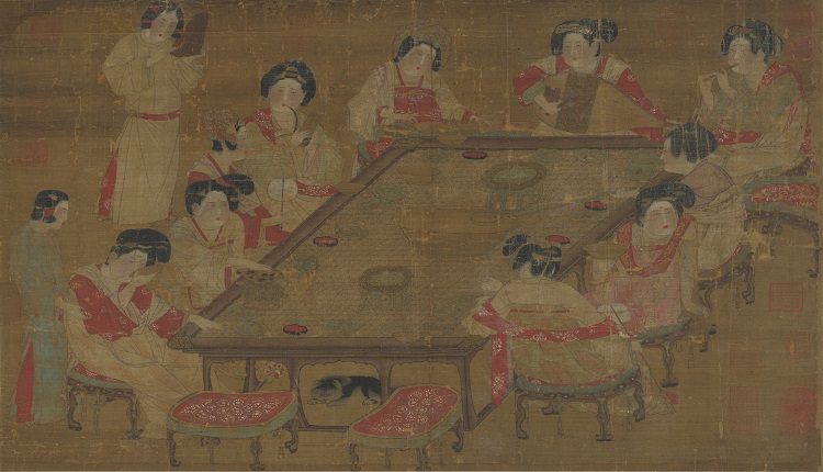 唐人宫乐图