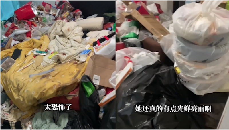 卧室惊变垃圾屋
