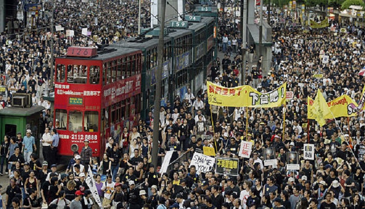 2003年香港七一游行反对基本法23条立法