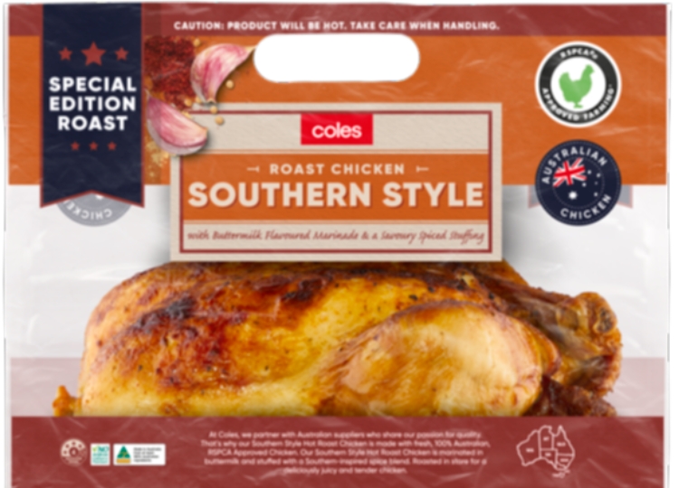 Coles 新口味熱烤雞