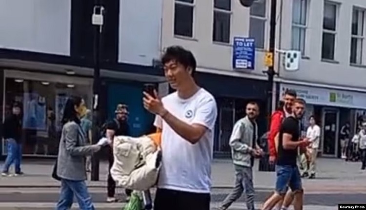在英国南安普顿留学的中国留学生