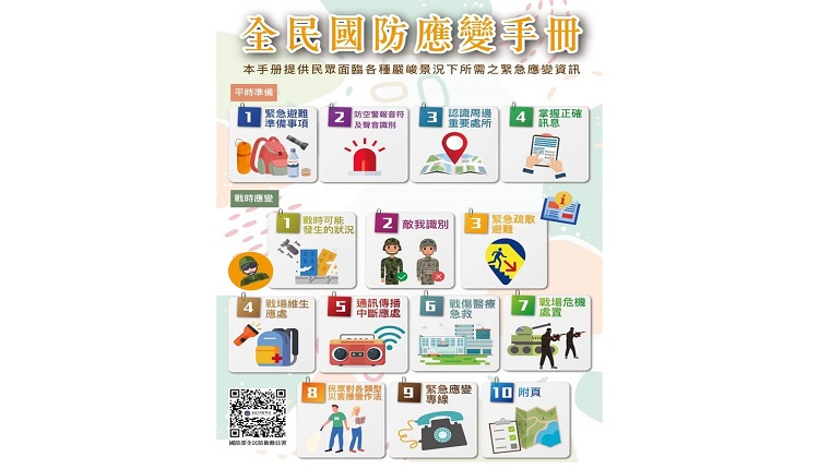 台灣「全民國防應變手冊」