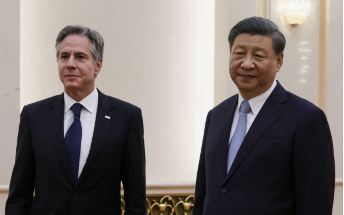 布林肯与习近平