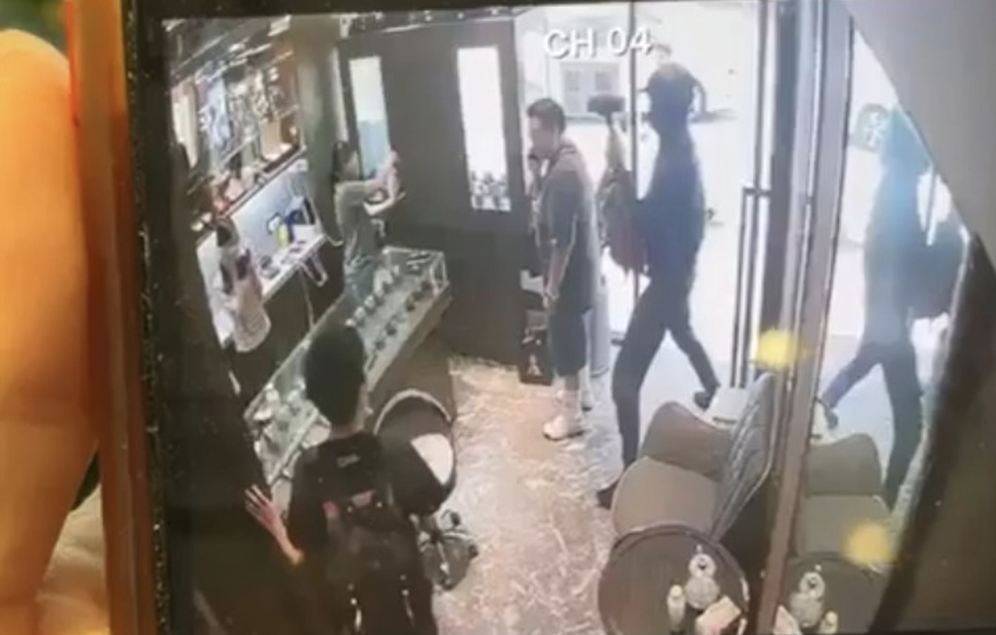 香港尖沙咀錶行被劫