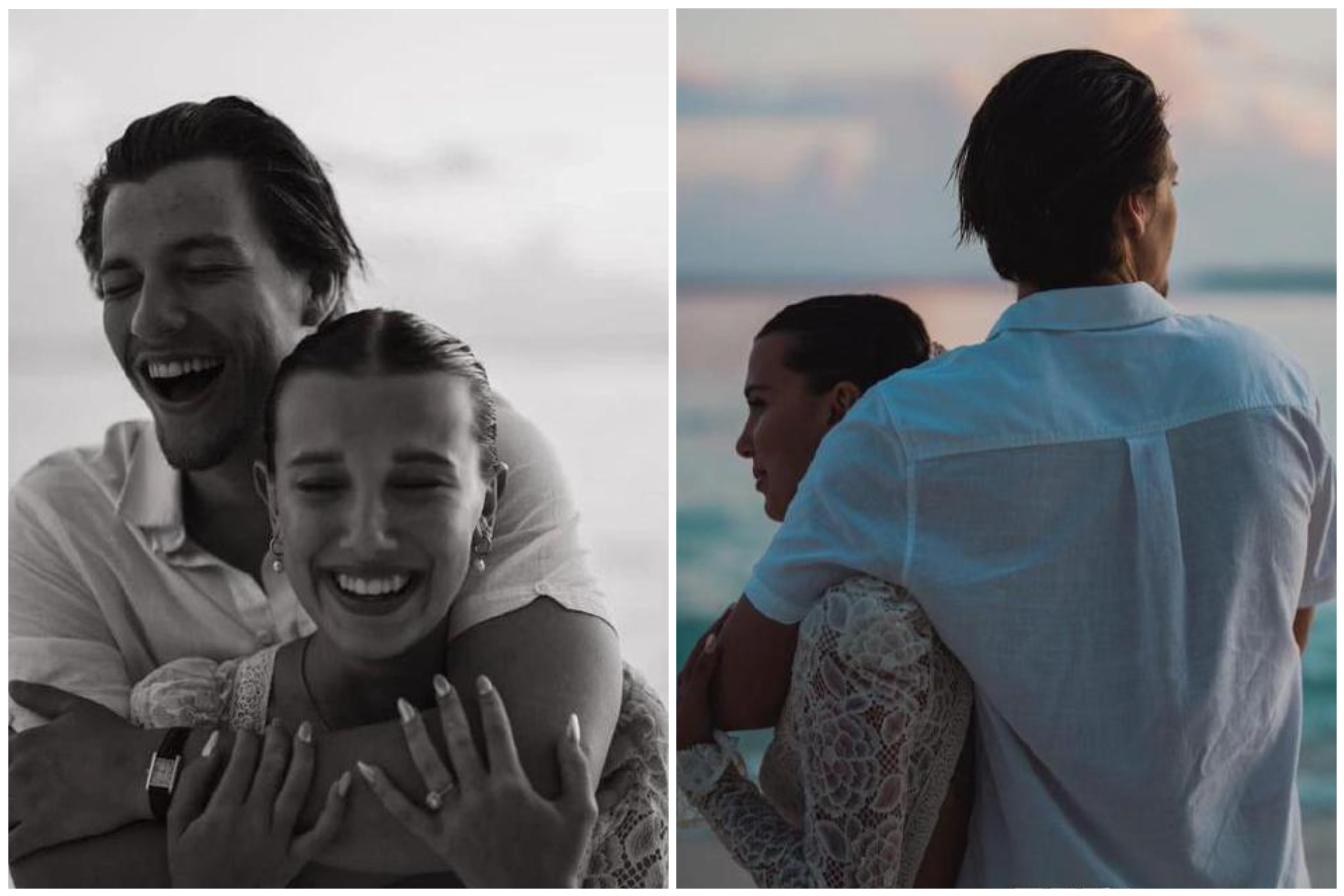 米莉芭比布朗（Millie Bobby Brown）與未婚夫
