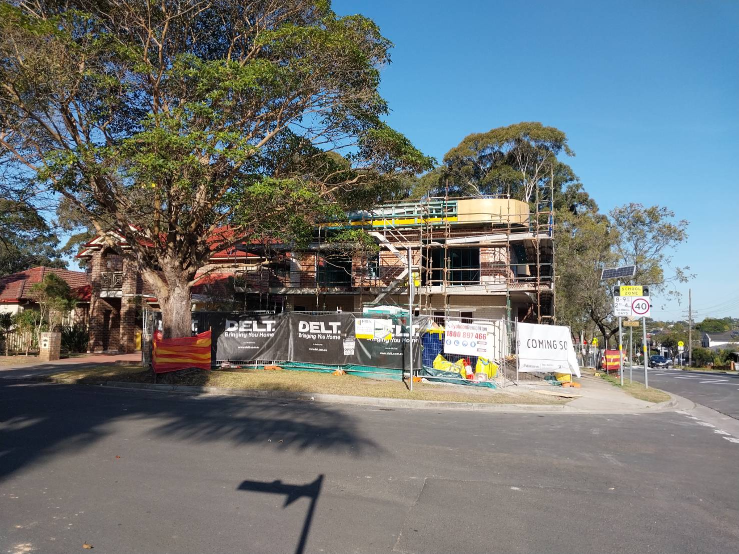 建筑 建房 工地 校区 school zone