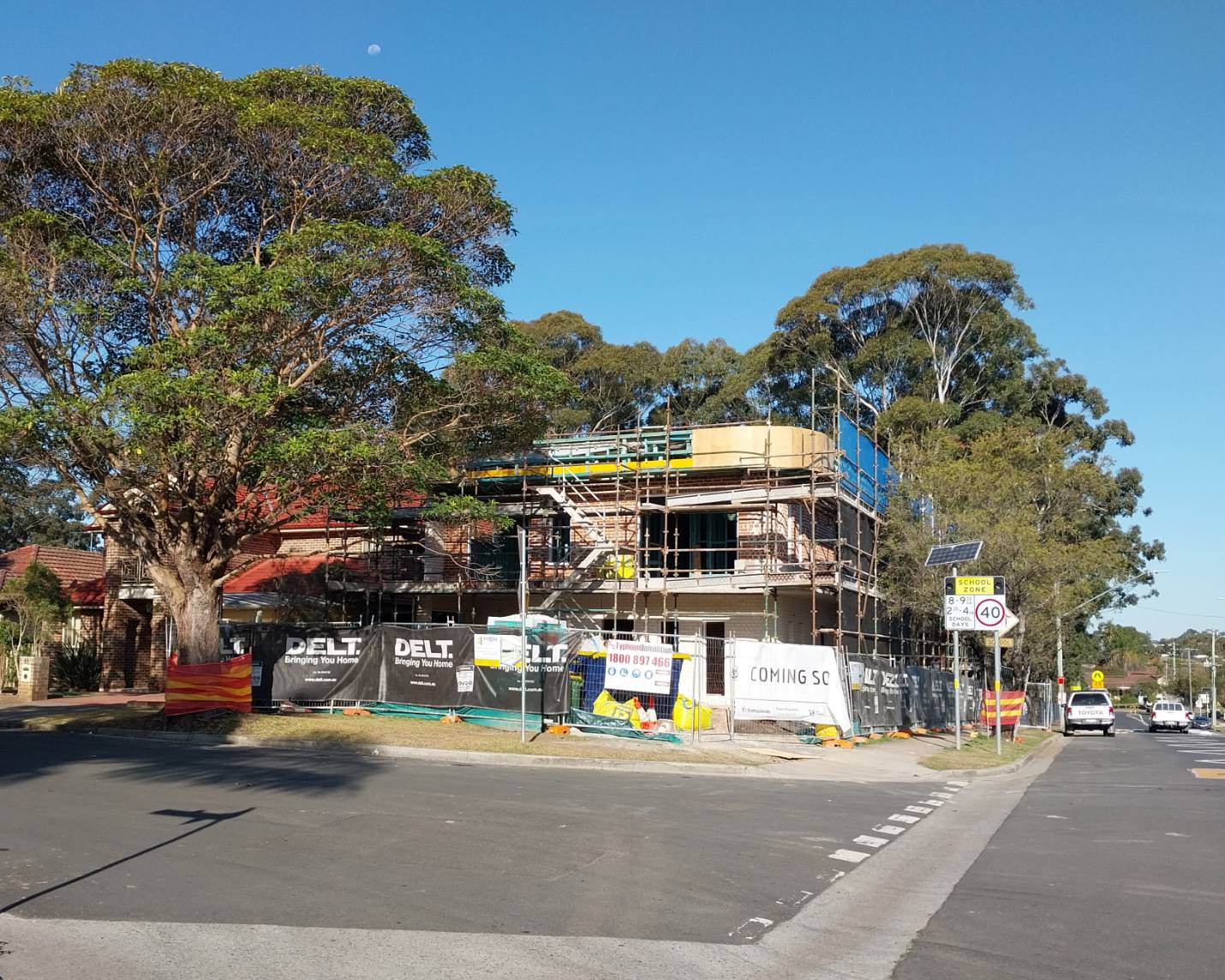建筑 建房 工地 校区 school zone