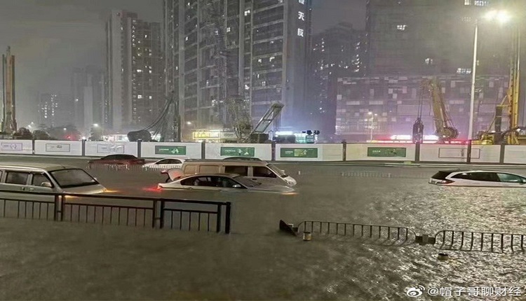 深圳暴雨71年新高