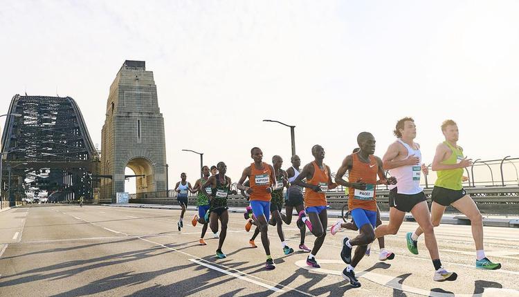 马拉松,跑步,海港大桥,运动