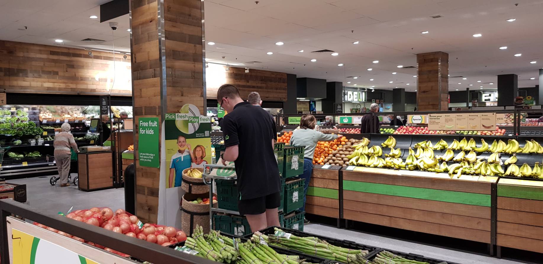 Woolworths 工人