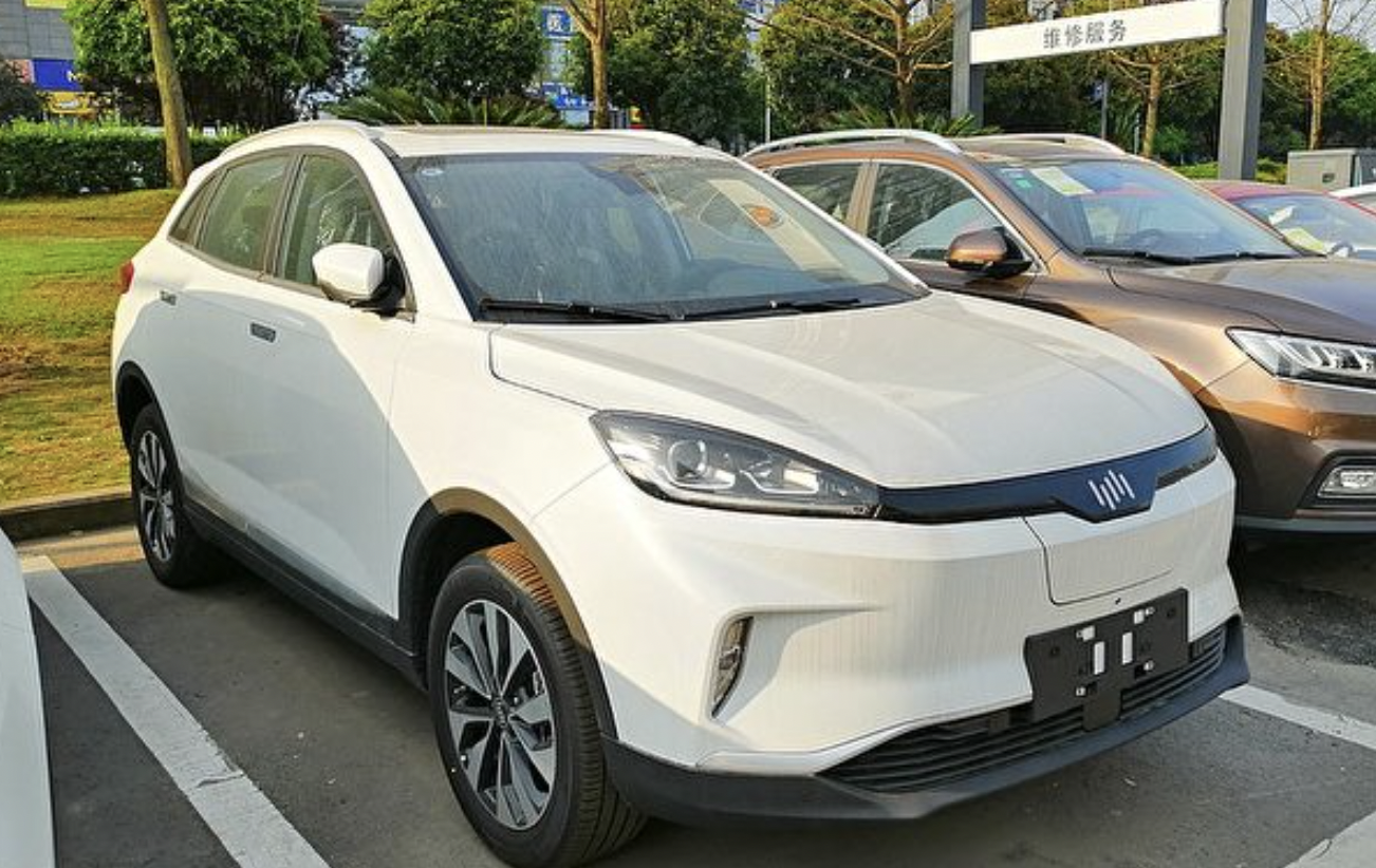 大陸威馬電動車示意圖