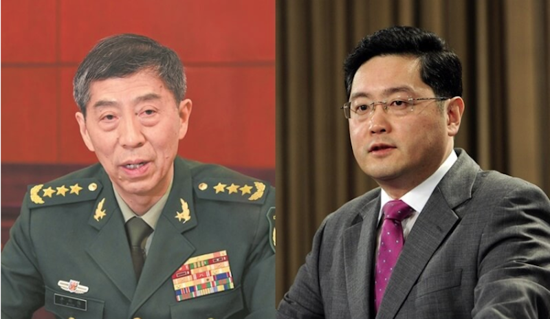 李尚福、秦剛