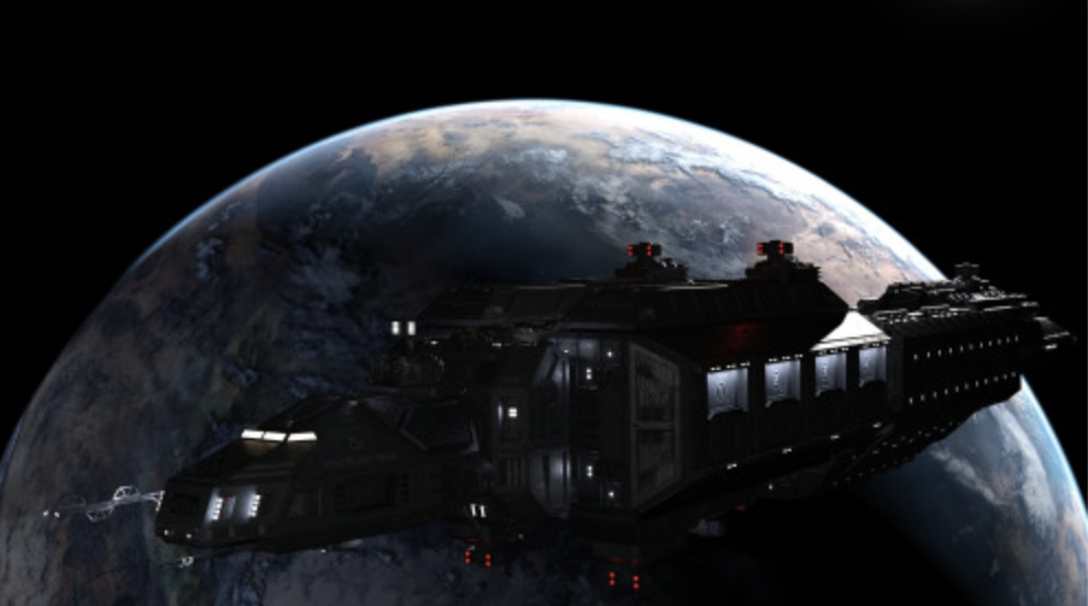 宇宙飞船升空