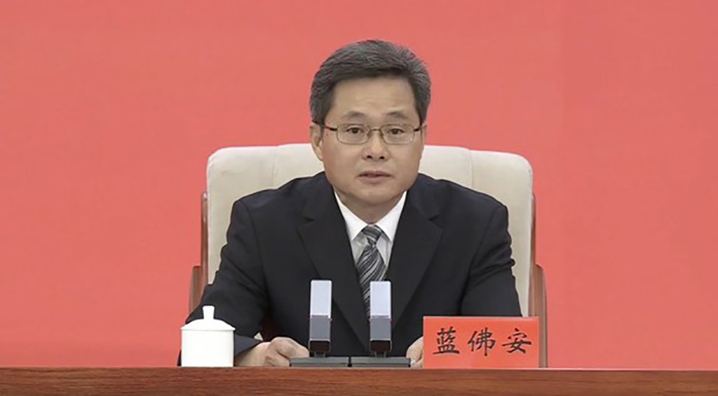 财政部长 蓝佛安（图片来源：推特）