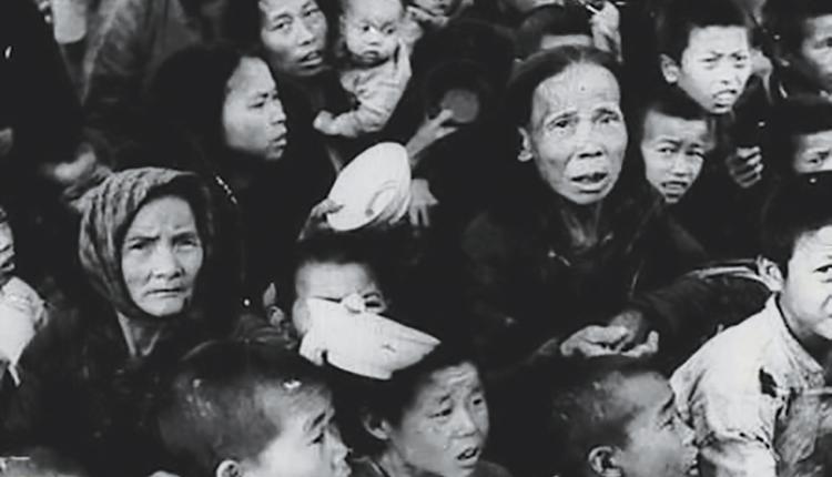 中国大饥荒年代示意图