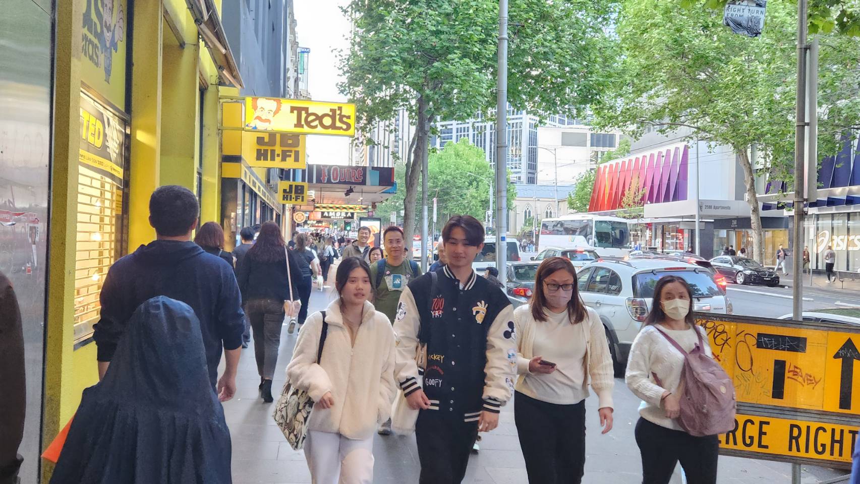 墨爾本街景 人群