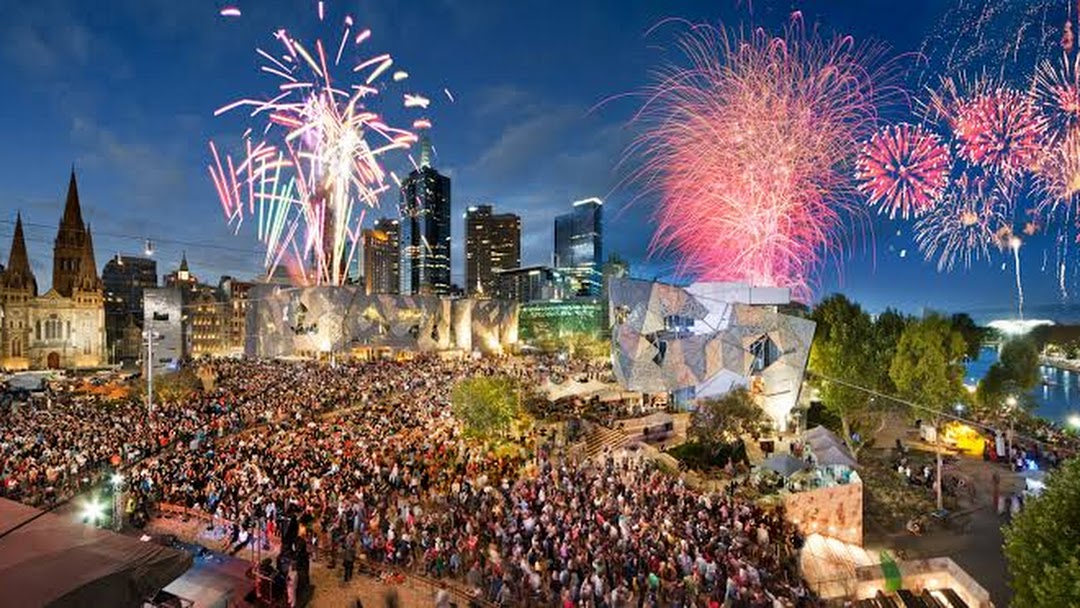Melbourne NYE fireworks