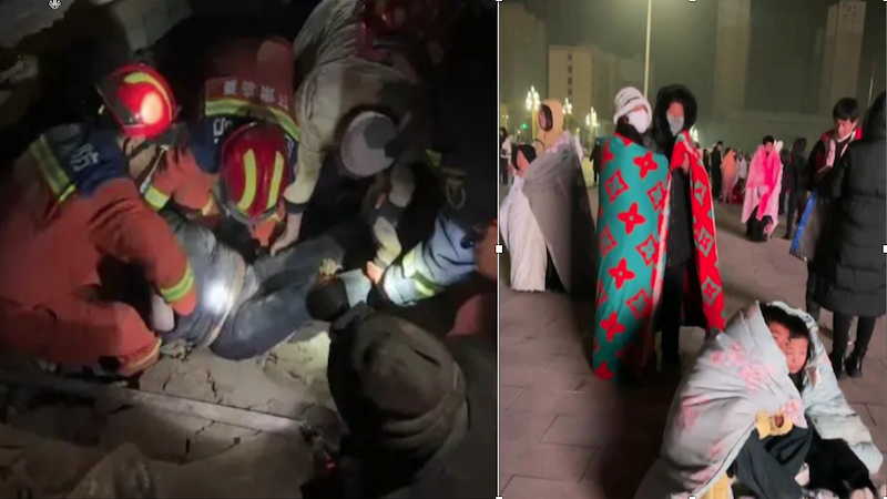 甘肃积石山强震 逾百人死亡