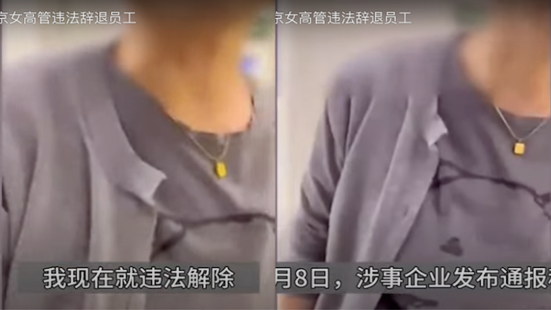北京女高管叫嚣“违法解除合同”