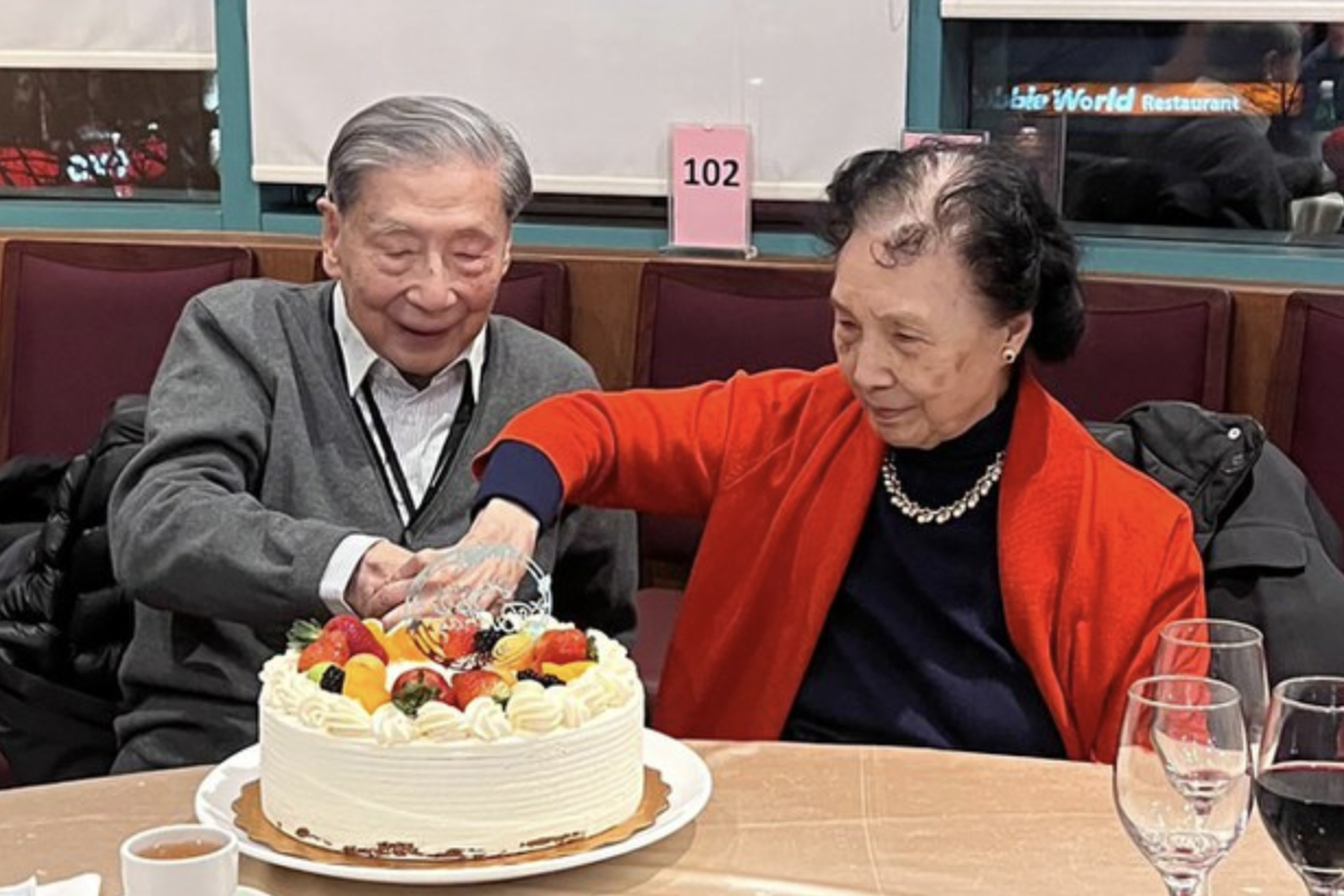 茅于轼夫妇