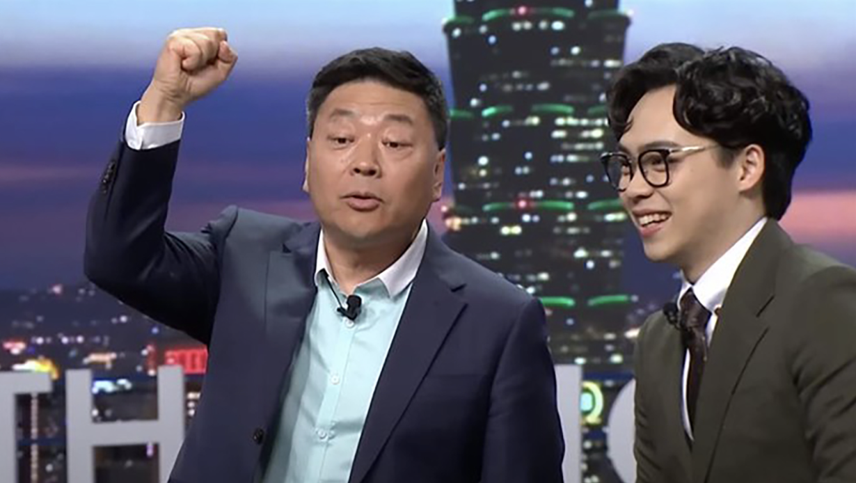 王志安在台湾参加脱口秀节目