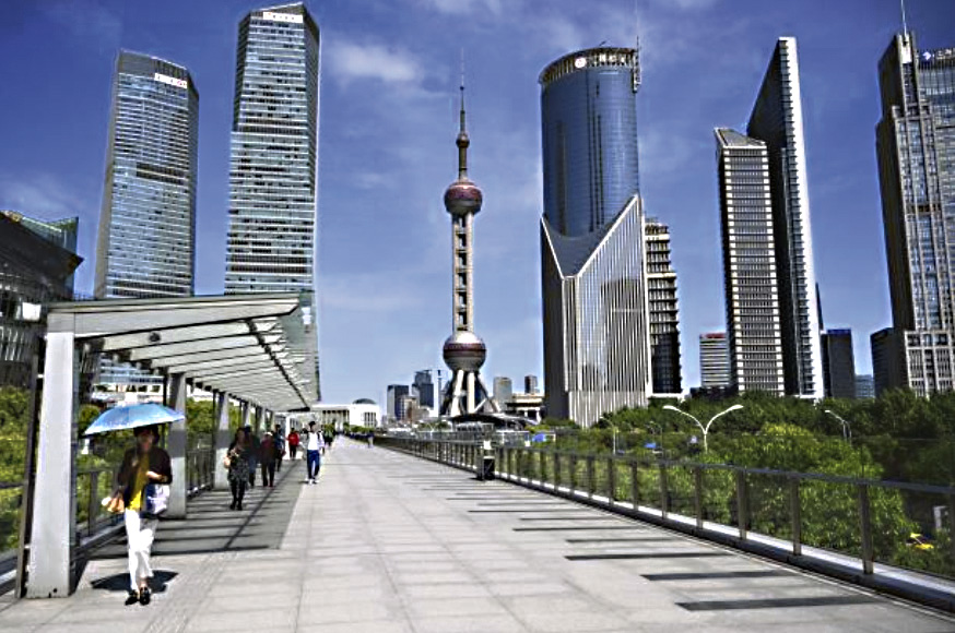 中国 上海 浦东金融区