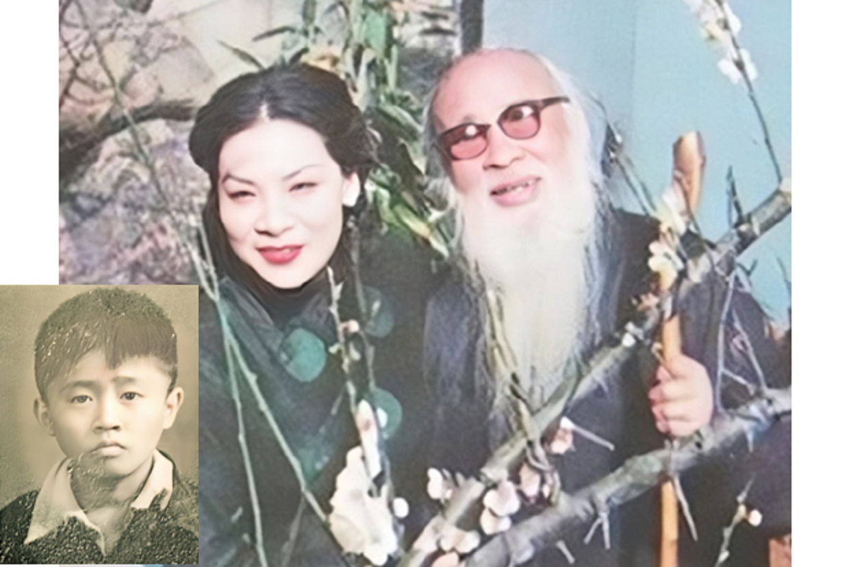 张心健的父亲张大千、母亲徐雯波