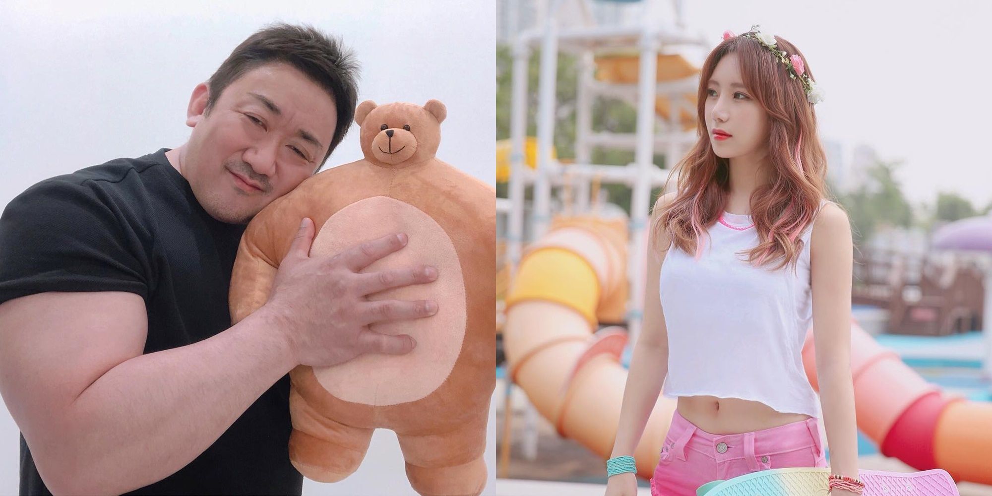 马东石与妻子