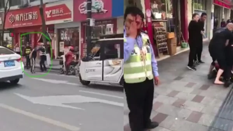 浙江一男子錘擊3名警察