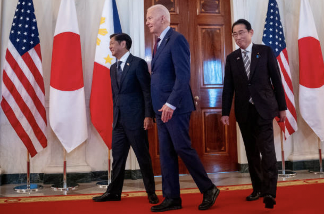 美日菲三国峰会领导人会晤