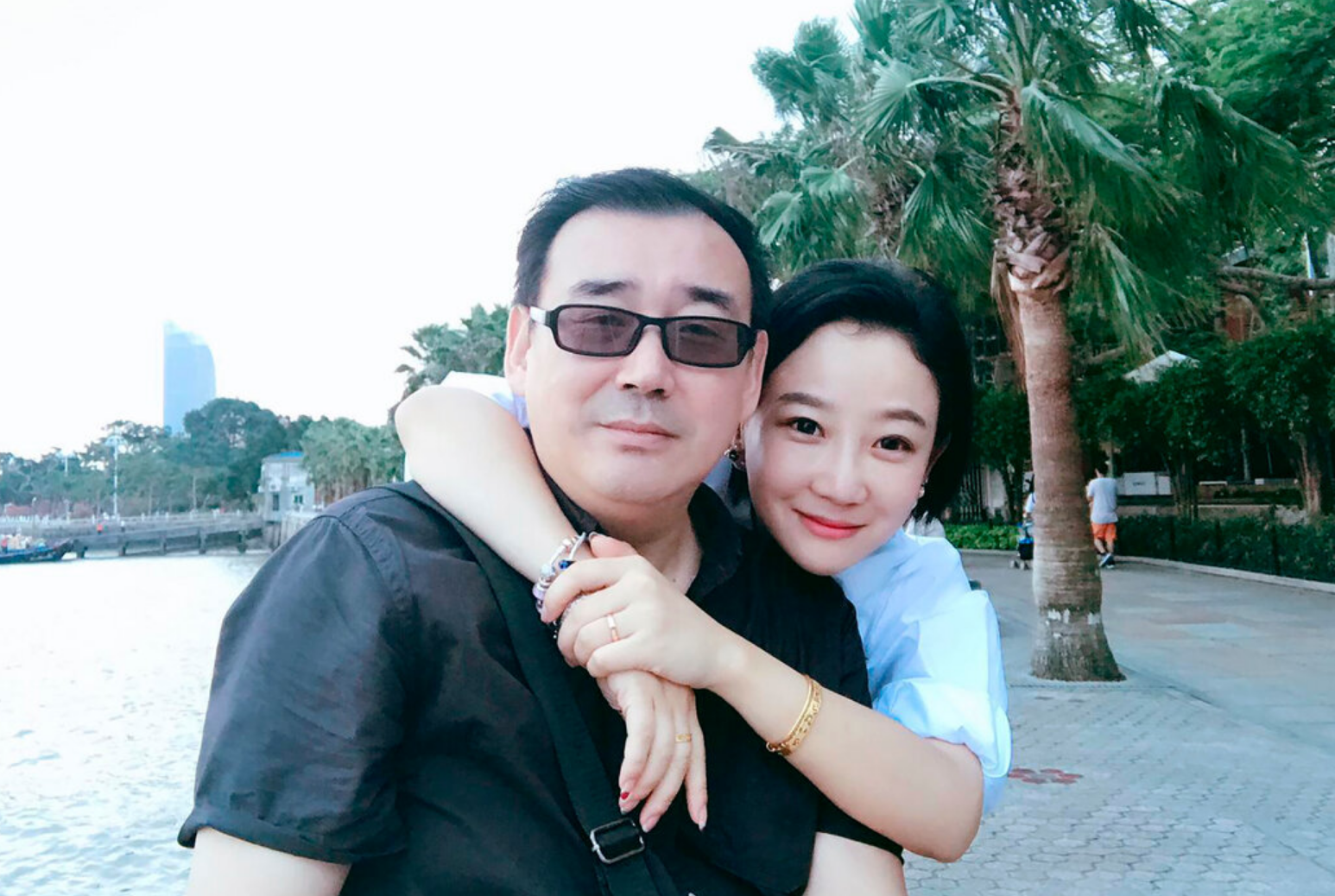 杨恒均与妻子袁小靓