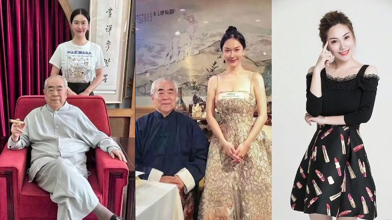 拥有10亿身家的86岁国画大师晒小50岁娇妻性感照