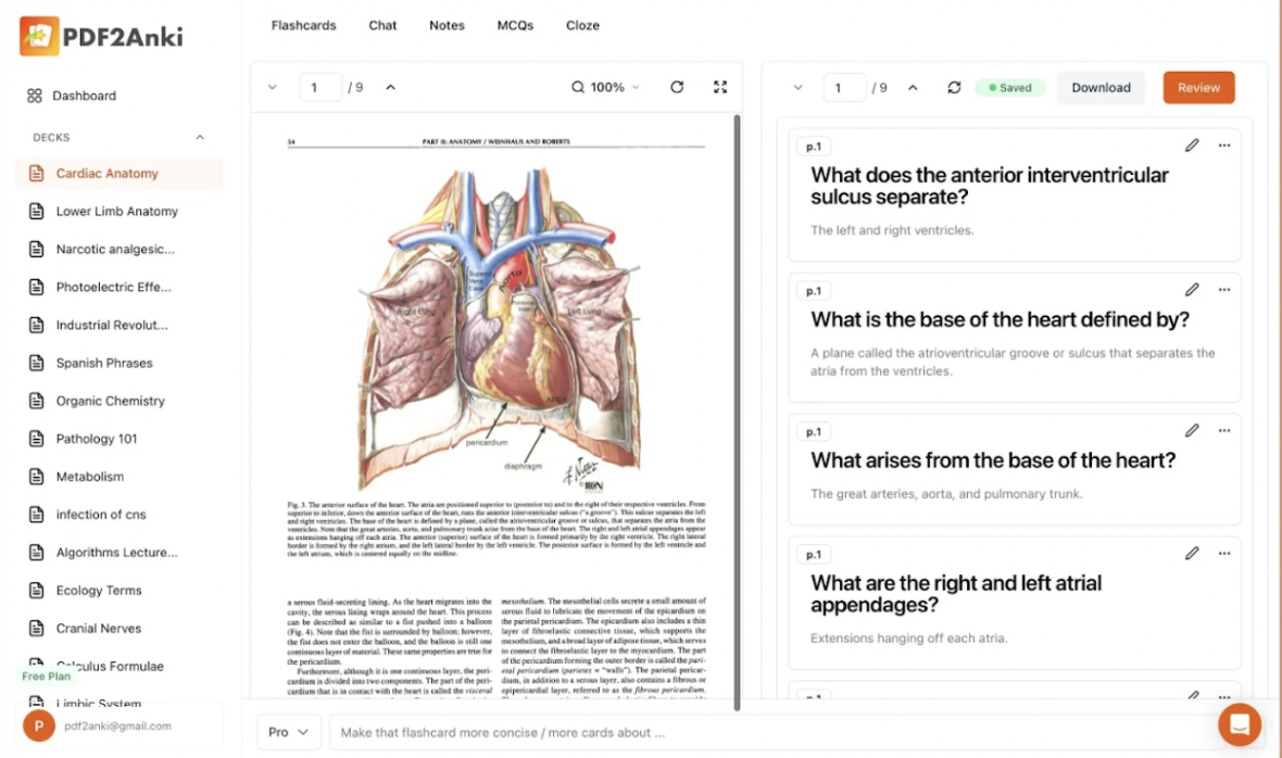 耗时八个月，名为“PDF2Anki”的AI学习应用程式于去年9月推出